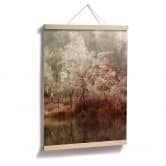 Poster van Dongen - Gefrorener Wald - Hochformat 