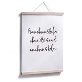 Poster - Bauchmuskeln ohne B 