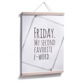 Poster - Friday - My favorite second F-Word 
