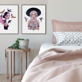 Poster Korenkova - Boho Girl 1 