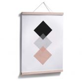 Poster Nouveauprints - Squares Pink 