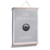 Poster Für Champagner klingeln 
