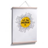 Poster Let the sunshine in 
