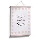 Poster Confetti & Cream - All you need is love 
