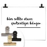 Poster Hier sollte etwas großartiges hängen 