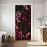 Fleur de Paris door film - UN Designs - Self-adhesive door decoration 