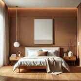 Peinture murale marron soyeux mat - THE COLOR KITCHEN Certain Cannelle 