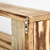 Hängeregal aus Kiefernholz - 60x15 cm 