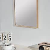 Wandspiegel gold gebogen - Glasgow - 30x90 cm 