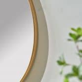 Wandspiegel rund gold modern - Singapur - Ø 60 cm 