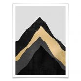 Poster Fredriksson - Quatre montagnes 