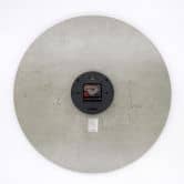 MDF Wanduhr in Holzoptik - Rund Ø50 cm 