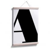 Poster Letter A 