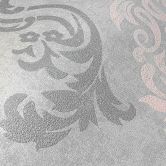 A.S. Création Vliestapete Memory Barocktapete mit Ornamenten Glitzereffekt grau, metallic, rosa 