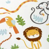 A.S. Création Kinderzimmertapete Little Love Vliestapete mit niedlichen Tieren bunt, gelb, grün, weiß 