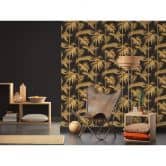 Livingwalls papier peint intissé Metropolitan Stories papier peint Lola Paris noir 