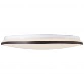 LED-Deckenleuchte Iva, schwarz, ⌀ 49 cm, Deckenlampe mit LED 