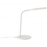 Tischleuchte Joy, weiß, 34 x 17 cm, Nachttischlampe, dimmbar mit Ladefunktion (Qi) 