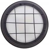 Wand- und Deckenleuchte Sina, schwarz, 14,5 x 34 cm, Glas Deckenlampe, dimmbar 