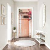 Door foil Peach-colored facade in South America - Hugonnard - Self-adhesive door decoration 