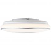 Deckenleuchte Tessa, metallic, 10,3 x 39 cm, Deckenlampe, dimmbar 