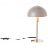 Tischleuchte Lasse, gold, 35,5 x 20,3 cm, Metall Pilzlampe 