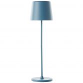 Tischleuchte Cosy, blau, 10 x 37 cm, Metall Tischleuchte Outdoor 