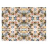 Tegelstickers Fredriksson - Kleurrijke Hexagons (set van 12) 
