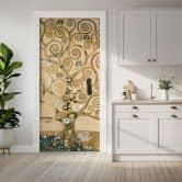 Türfolie Der Lebensbaum - Klimt - Selbstklebende Türdeko 