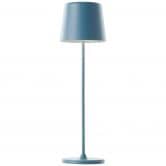 Tischleuchte Cosy, blau, 10 x 37 cm, Metall Tischleuchte Outdoor 