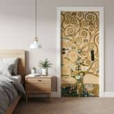 Türfolie Der Lebensbaum - Klimt - Selbstklebende Türdeko 